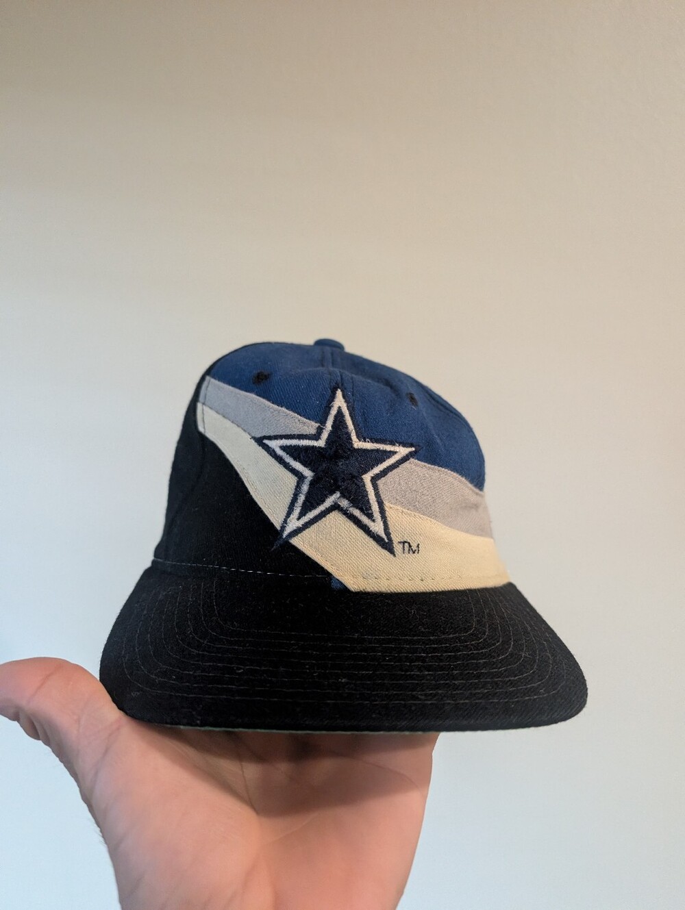 Dallas Cowboys Vintage Wool Starter Snapback Hat Cap 90s NFL the Natural